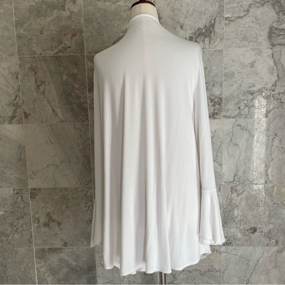 JJ Winks Ribbed Belle Cardigan Robe - Picture 6 of 8